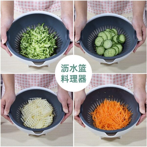 Shredding Machine Washing Household Grater Draining Basket