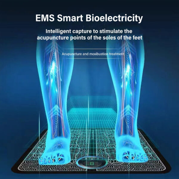 Electrical Muscle Stimulation(EMS) Portable Foot Massager benefits