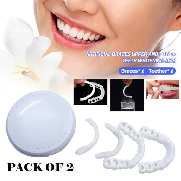 Snap-On Smile Custom Fit Perfect Smile Veneers