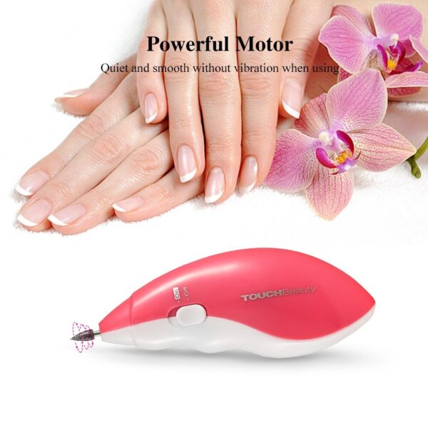 Electric Salon 5 In1 Nail Art Care Tools Kit Portable Manicure Pedicur