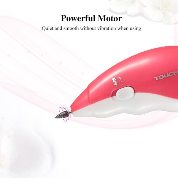TOUCH Beauty Nail Files Electric Salon 5 In1 Nail Art Care Tools Kit Portable
