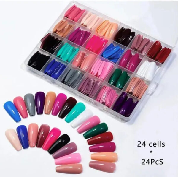 colorful nails box
